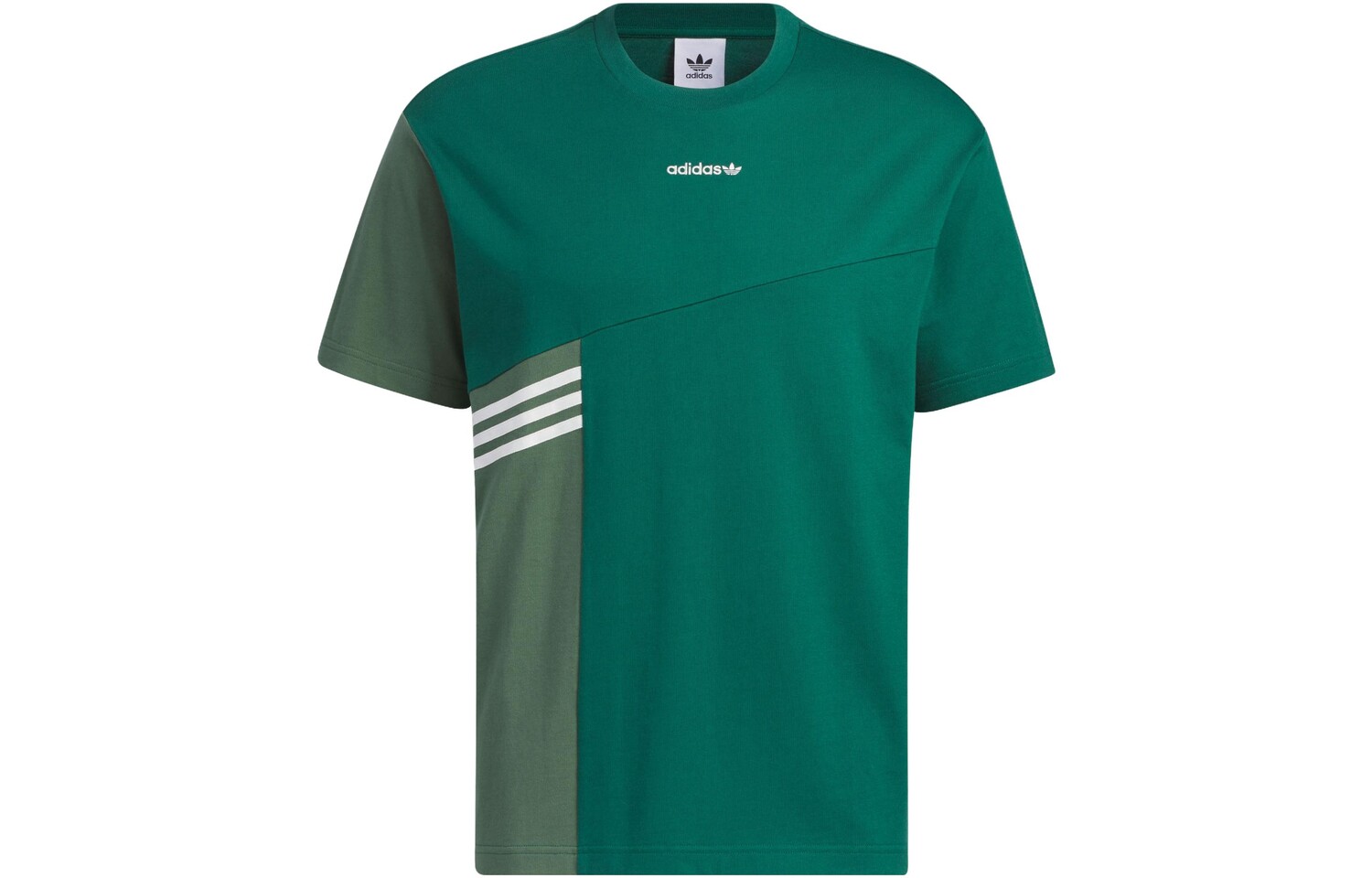 

Футболка унисекс лесной зеленый Adidas Originals, зеленый