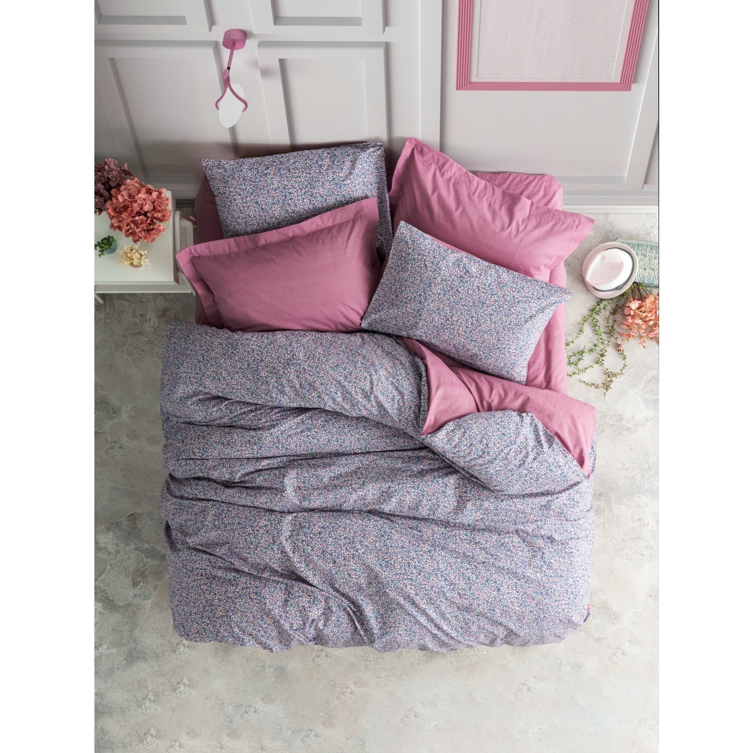 

Комплект постельного белья миниатюрных двойных пододеяльников Penny Dried Rose