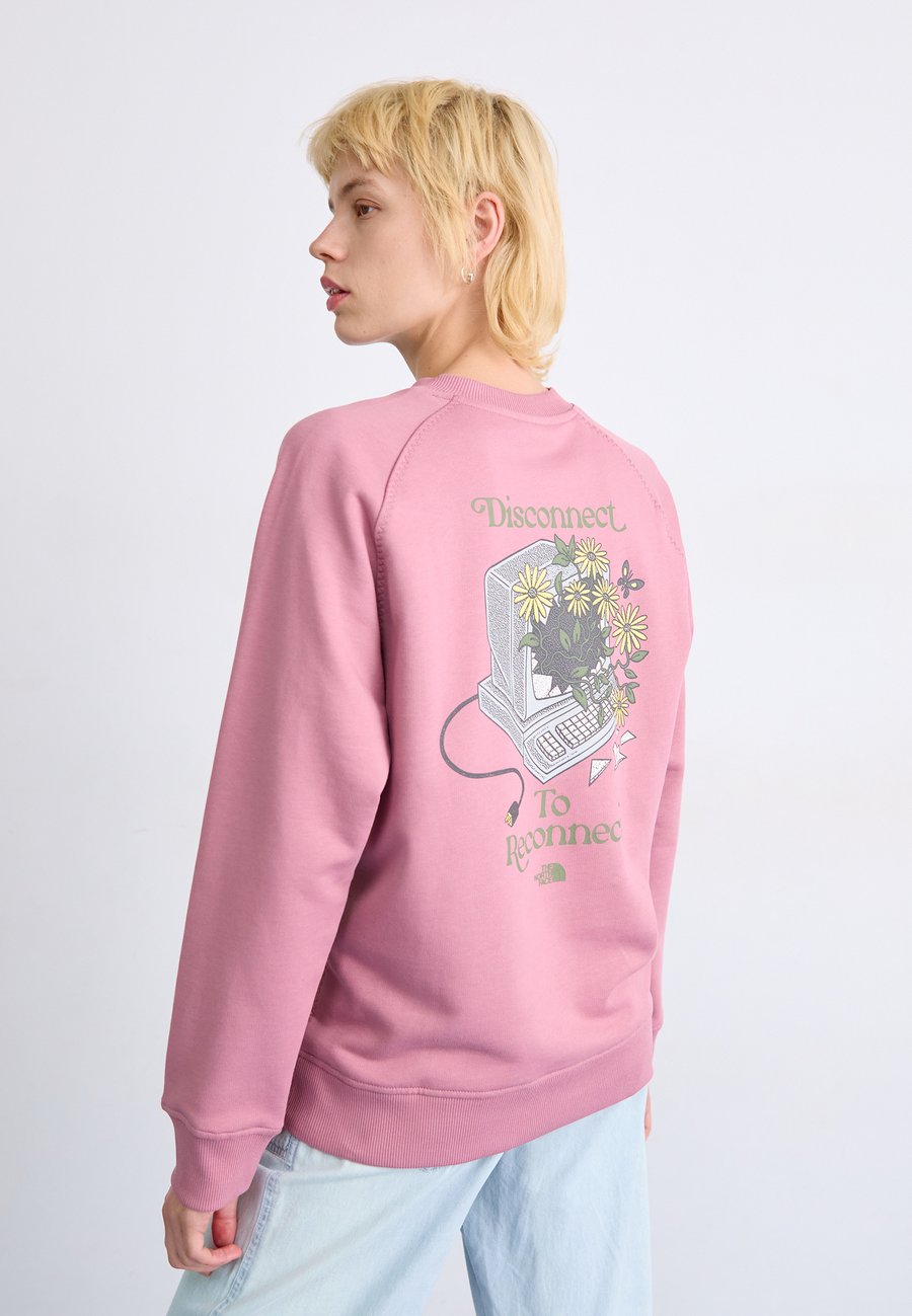 

Толстовка The North Face CONNECT RELAXED CREW GRAPHIC, Nostalgia Rose/Pink