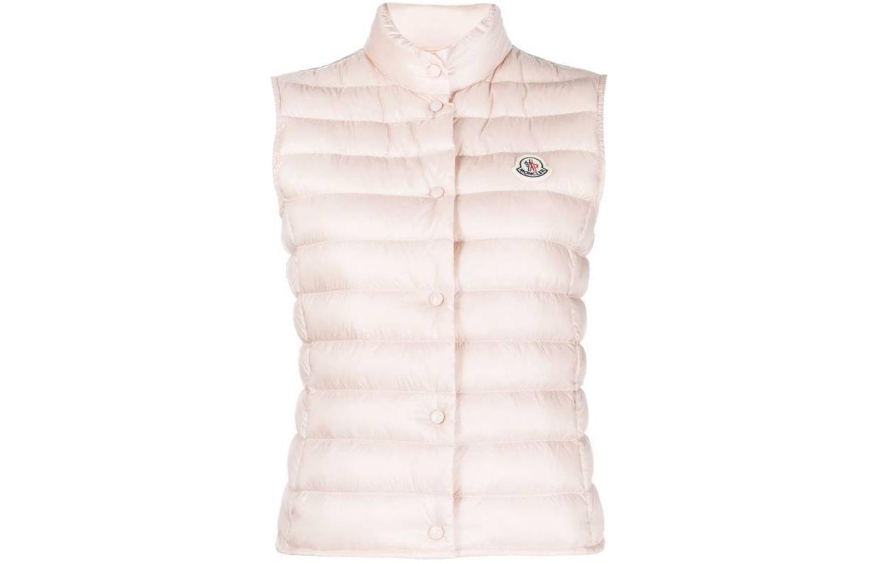 

Moncler Жилет с нашивкой Liane Logo, Light Pink
