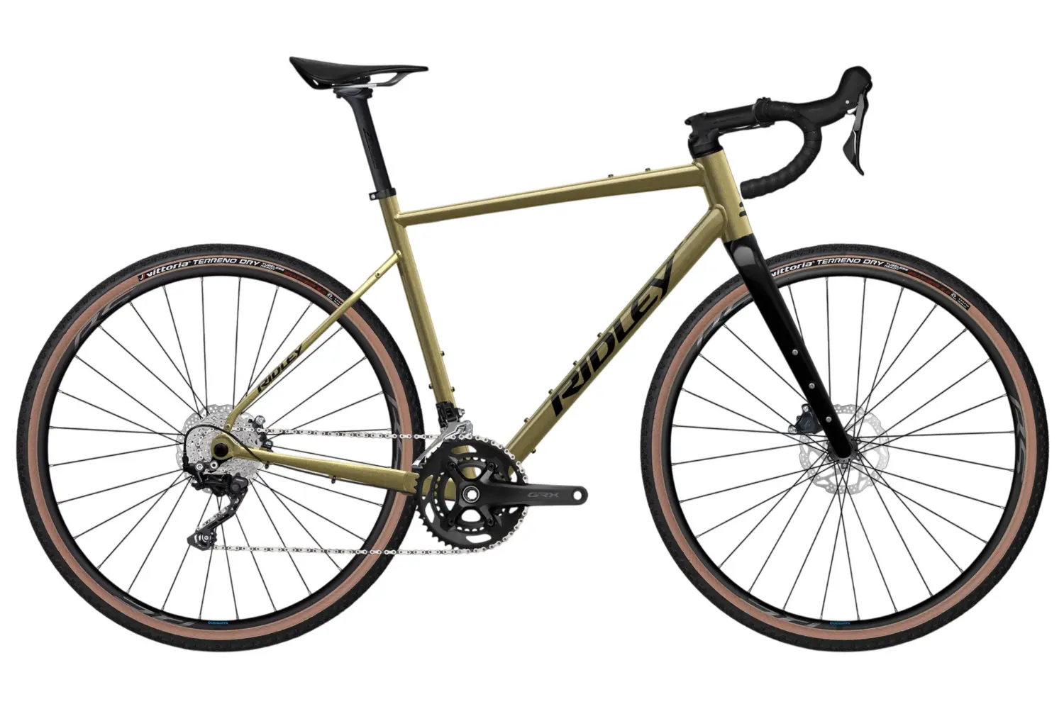 

Гравийный велосипед Ridley Kanzo adventure alu grx400 2x10 - 28 дюймов - diamant - 2026, grün | bronze green // pc62