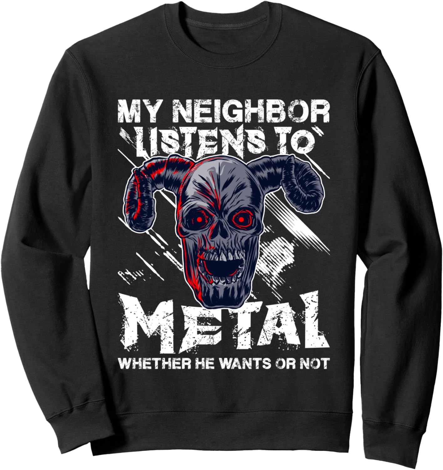 

Толстовка для байкеров в стиле хэви-метал «Мой сосед слушает», хард-рок, черная Biker Rock Music Rocker Hard Rock Heavy Metal, Черный, Толстовка для байкеров в стиле хэви-метал «Мой сосед слушает», хард-рок, черная Biker Rock Music Rocker Hard Rock Heavy 