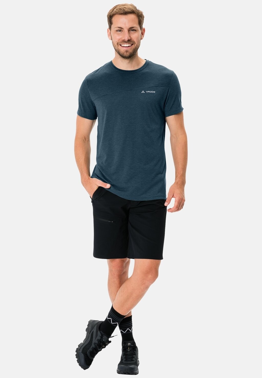 

Спортивная футболка MEN'S SVEIT Vaude, цвет dark sea dark sea