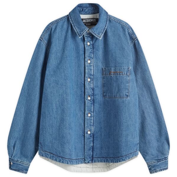 

Джинсовая рубашка Baker Jacquemus, синий