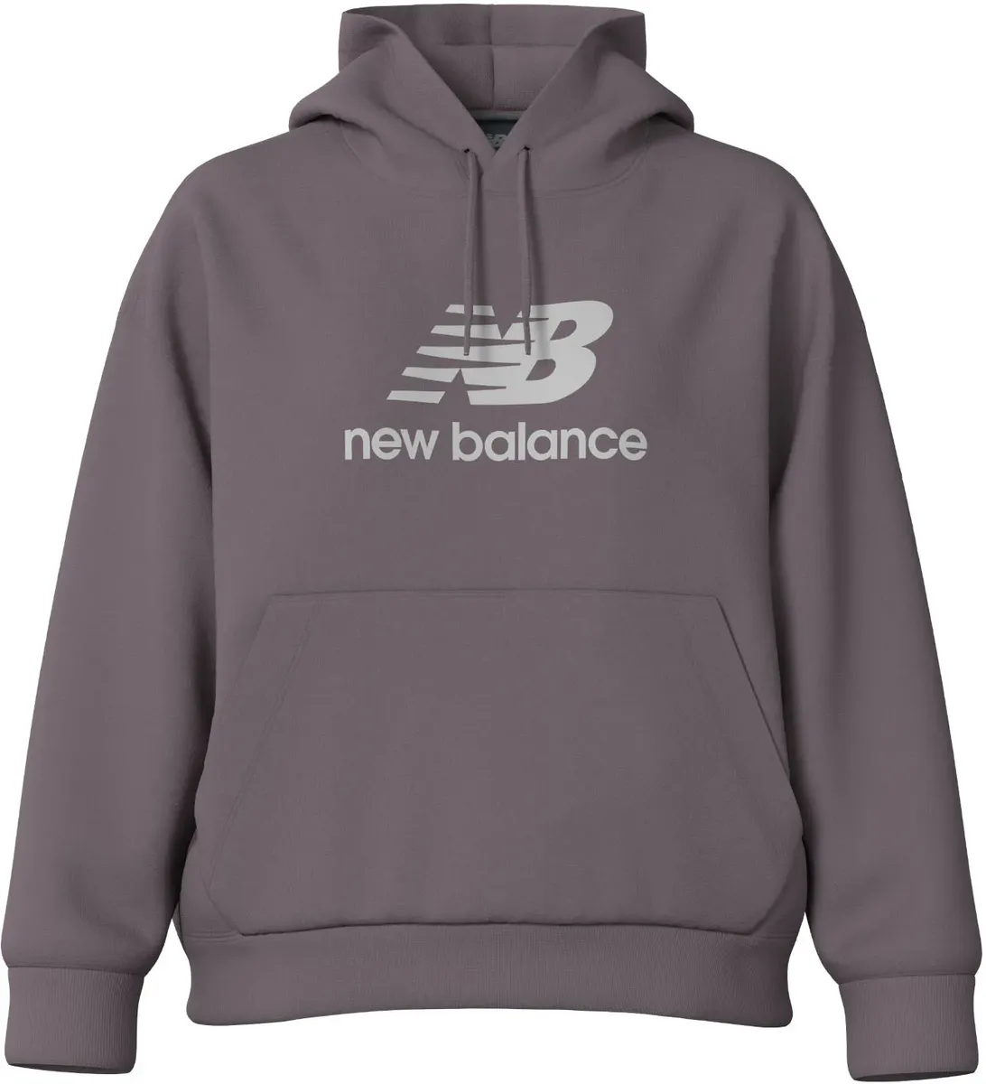 

Толстовка New Balance с капюшоном "Sport Essentials Fleece Logo Hoodie", на шнурке, цвет Ice Wine