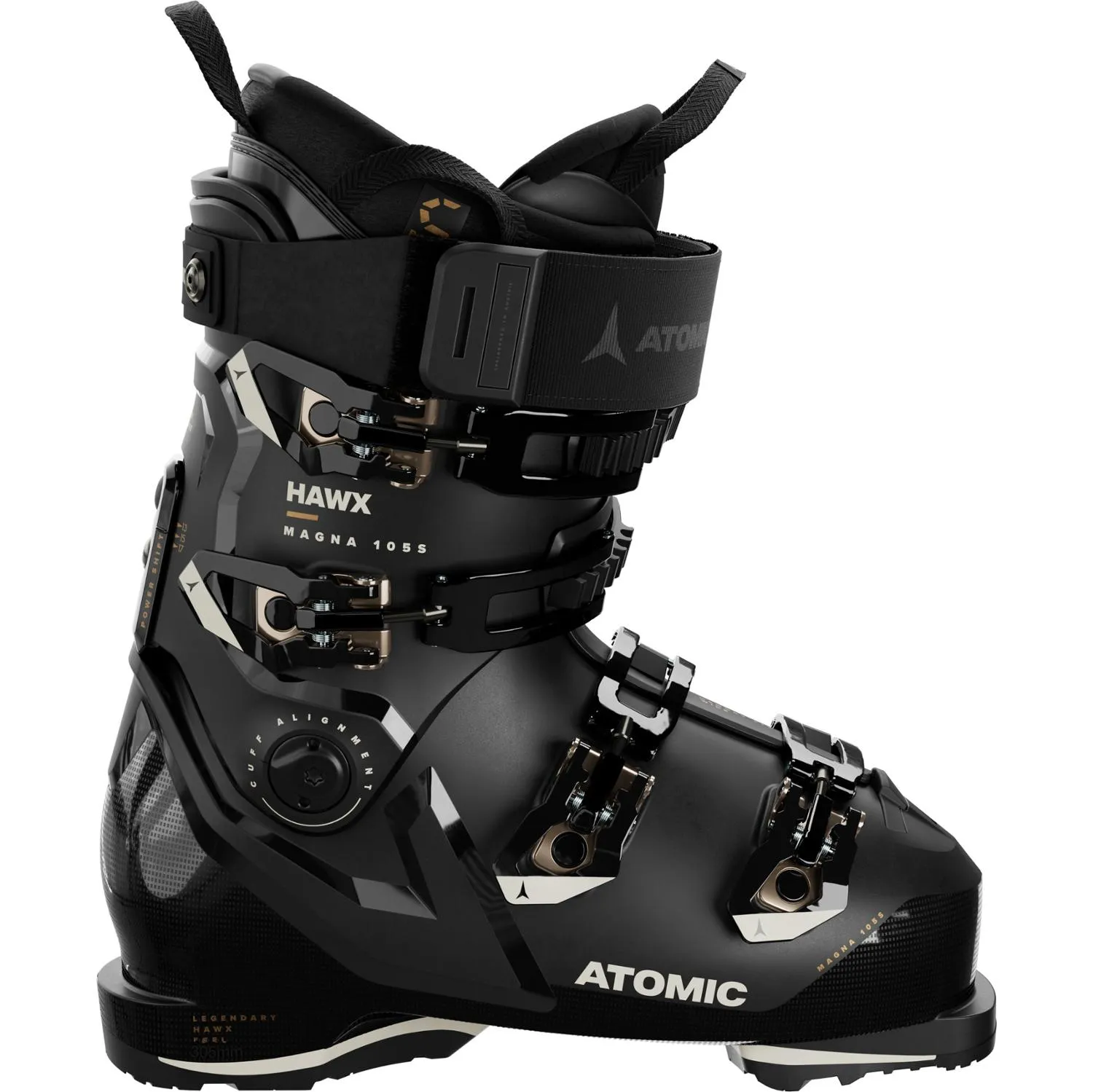 

Женские лыжные ботинки Hawx Magna 105 S W GW Atomic, Black/Stone/Gold