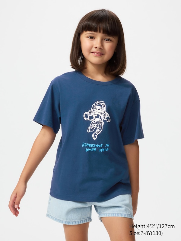 Футболка UT Jason Polan Uniqlo, 68 blue — фото 2