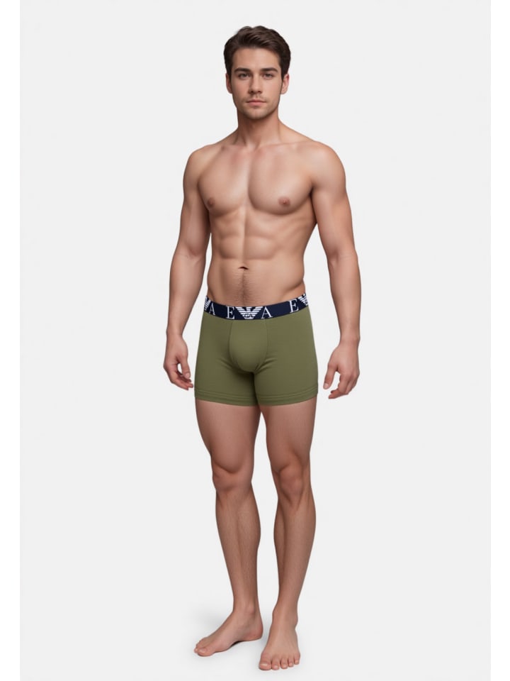 

Боксеры Emporio Armani, зеленый