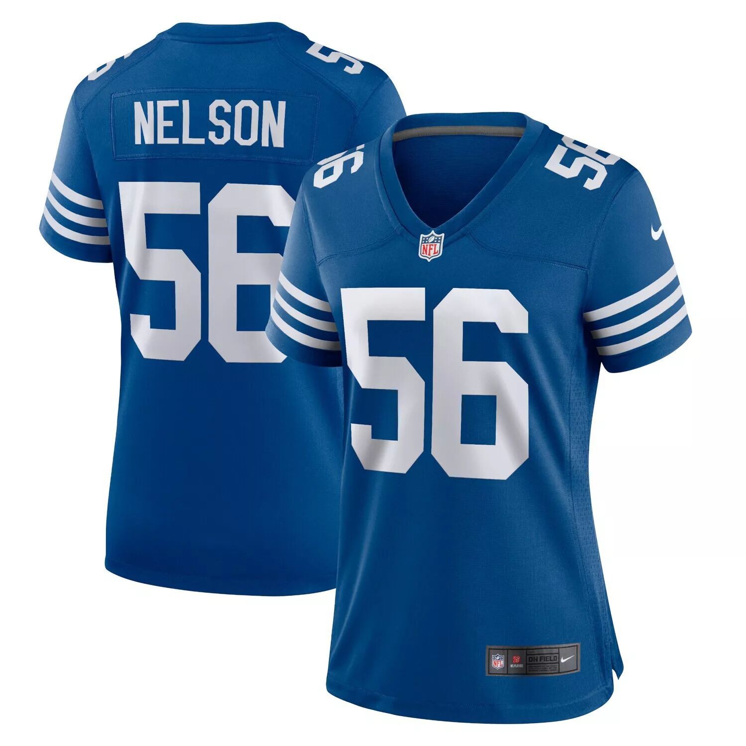 

Женское джерси Nike Quenton Nelson Royal Indianapolis Colts Alternate Game Nike