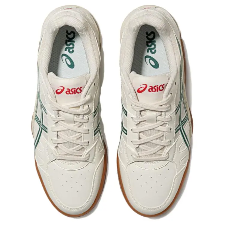 Кроссовки Asics Tennis Shoes Unisex Low-top Creamy White/green, зеленый — фото 3