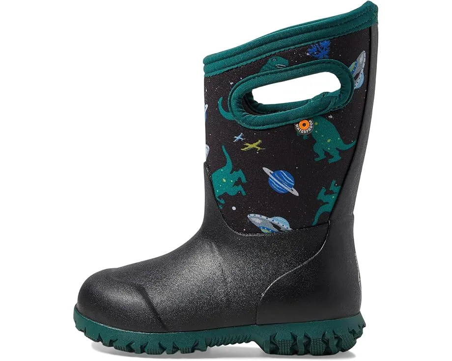 Ботинки Bogs Kids York - Jurassic Dino (Toddler/Little Kid/Big Kid), Black Multi — фото 4