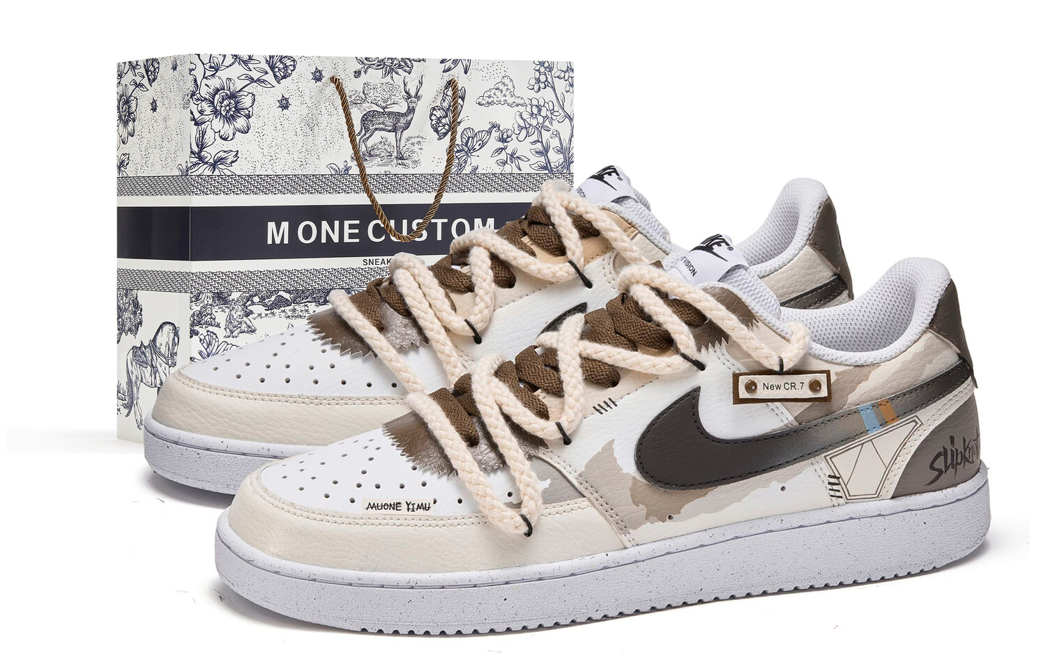 

Мужские кроссовки для скейтбординга Nike Court Vision 1, Dark Brown