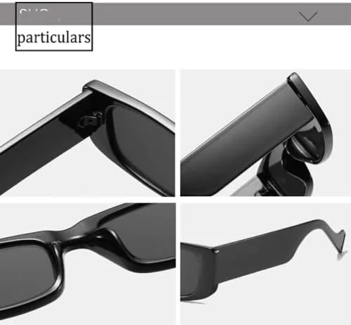 

Винтажные квадратные солнцезащитные очки для женщин, ретро-очки маленького прямоугольного размера, женские сексуальные оранжевые очки для мужчин MTZJH, Green-black