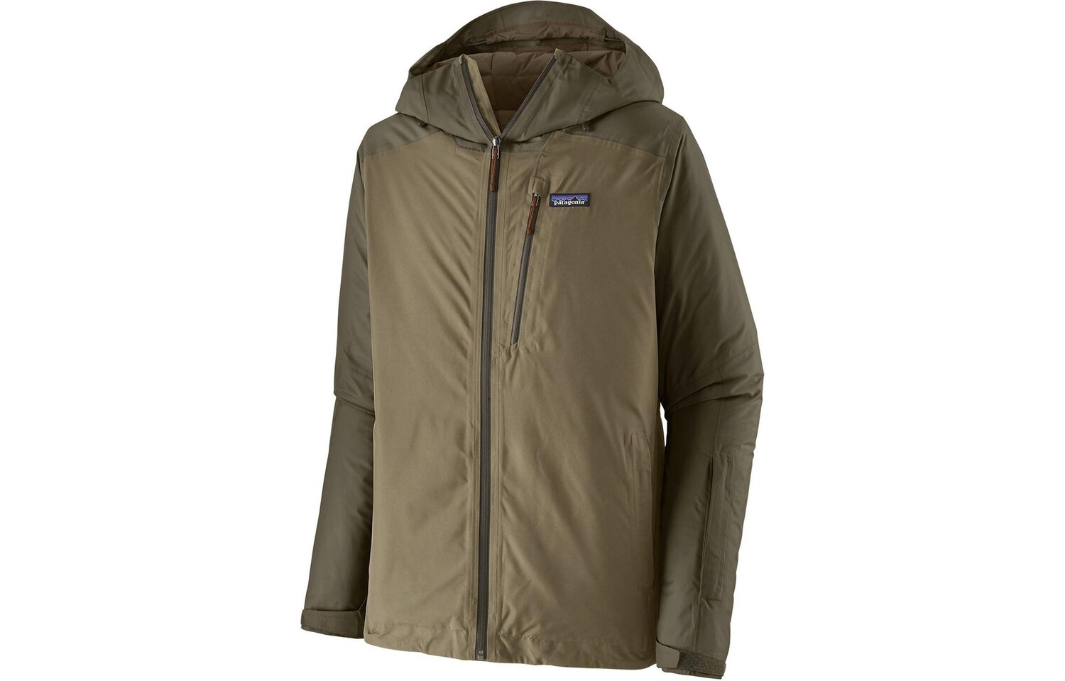 

Утепленная стеганая куртка Powder Town для мужчин Sage Khaki Patagonia
