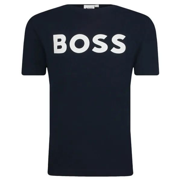 

Футболка стандартного кроя Boss, синий