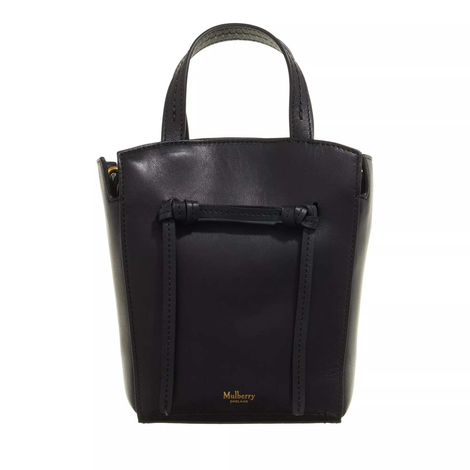 

Мини сумка тоут clovelly Mulberry, черный