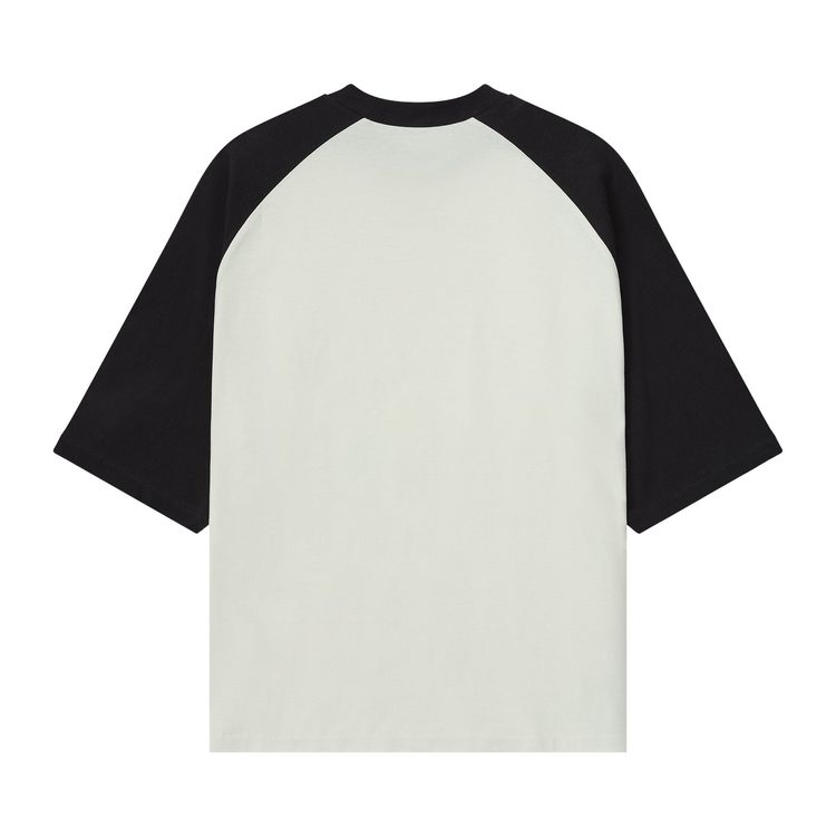 Бейсбольная футболка Fear of God Essentials, цвет слоновая кость/черный — фото 2