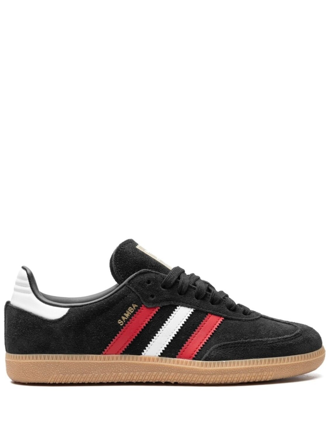 

Adidas кроссовки adidas Samba OG "Core Black/Better Scarlet/Gum", черный