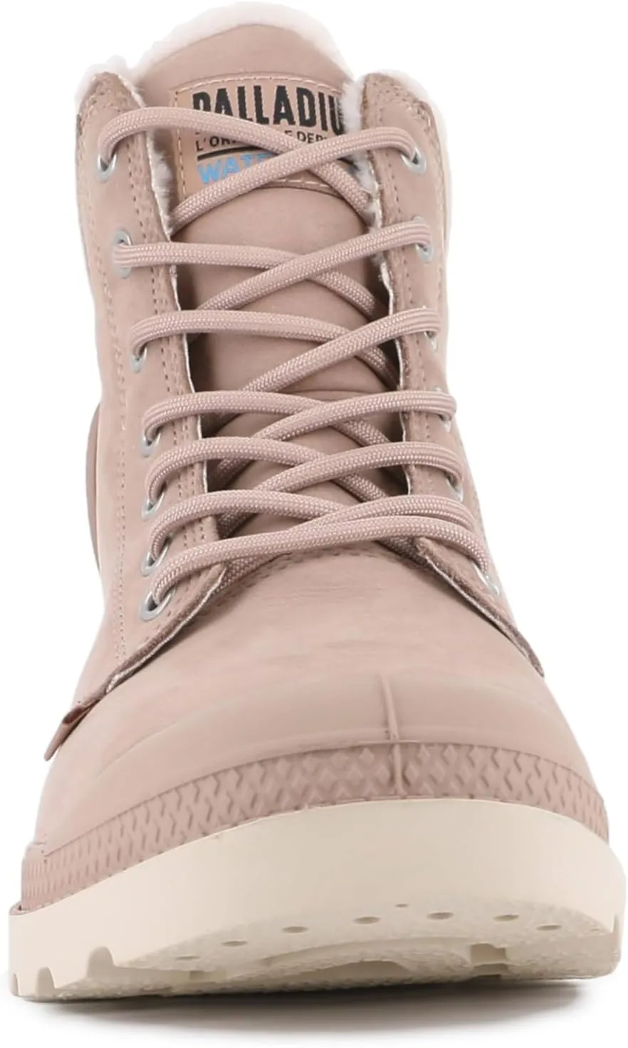 Классические водонепроницаемые унисекс ботинки Palladium Pampa Sport из коровьей кожи, розовый — фото 2