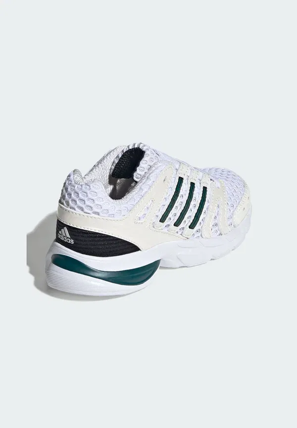 Кроссовки Adidas Originals, облачно-белый, насыщенно-зеленый, основной черный — фото 4