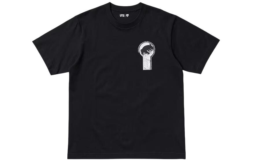

UNIQLO Футболка унисекс, цвет Black
