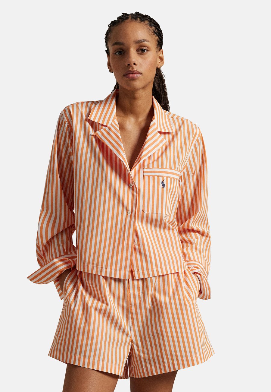 

Пижамный комплект Polo Ralph Lauren CROP & BOXER SET, Tangerine/Orange