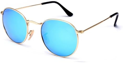 

Овальные металлические поляризованные солнцезащитные очки 2027 года для женщин и мужчин — один и тот же модный тренд. Защита от УФ-излучения UV 400 MTZJH, 3801-gold Blue