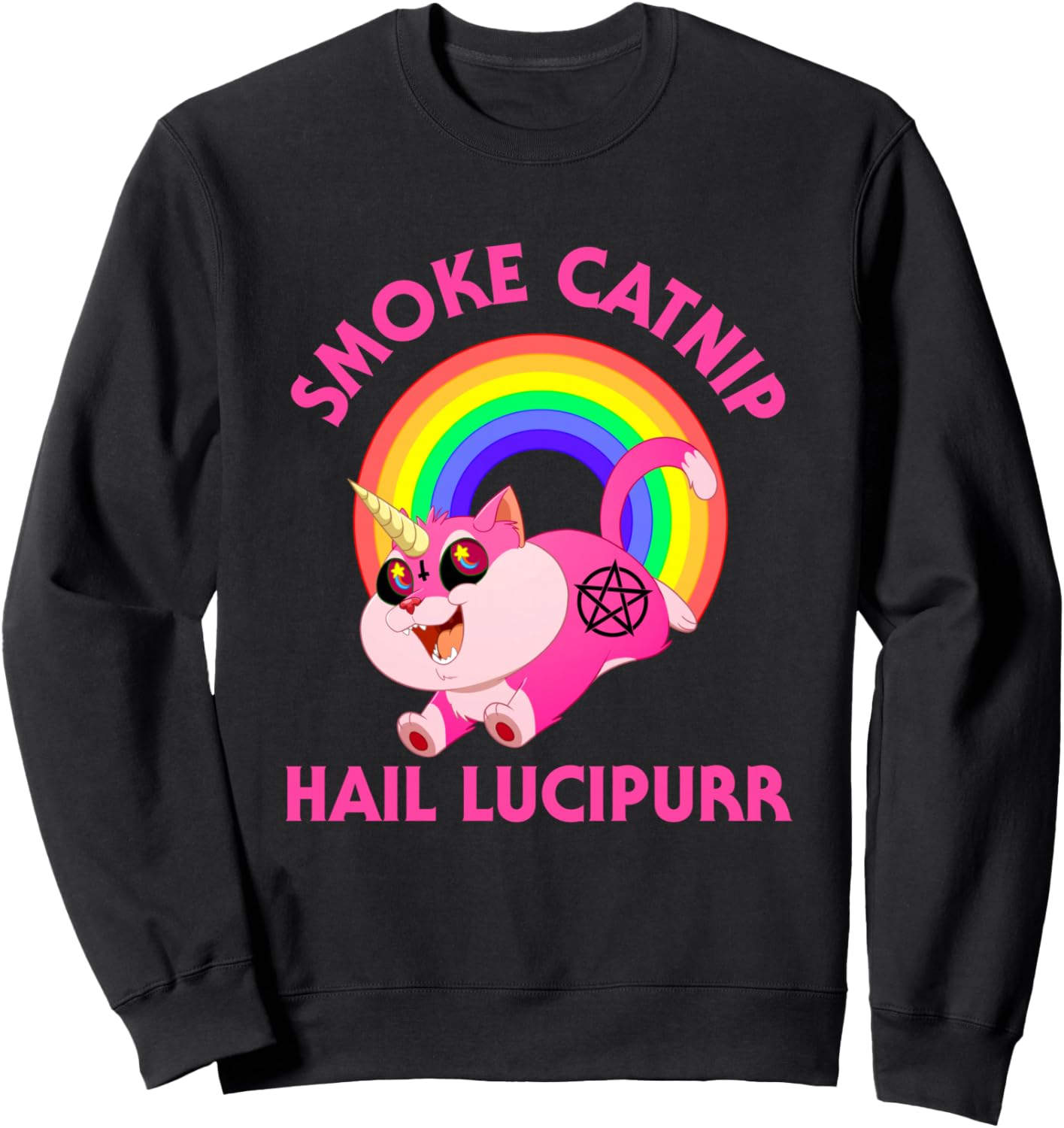 

Толстовка Smoked Captop Hale Lucipur с забавным мемом про кота-сатану и единорога, черная Smoke Catnip Hale Luciple Satan Cat Gift Store, Черный, Толстовка Smoked Captop Hale Lucipur с забавным мемом про кота-сатану и единорога, черная Smoke Catnip Hale L