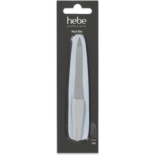

Сапфировая пилочка для ногтей в футляре маленькая, 1 шт. Hebe Professional Nail file