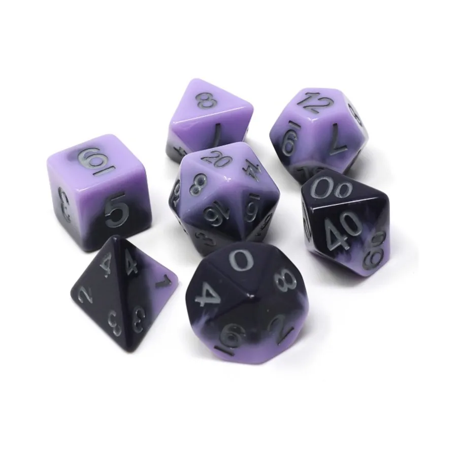 

Полисетка - Пасмурно (7), Polymer Poly Sets (Die Hard Dice)