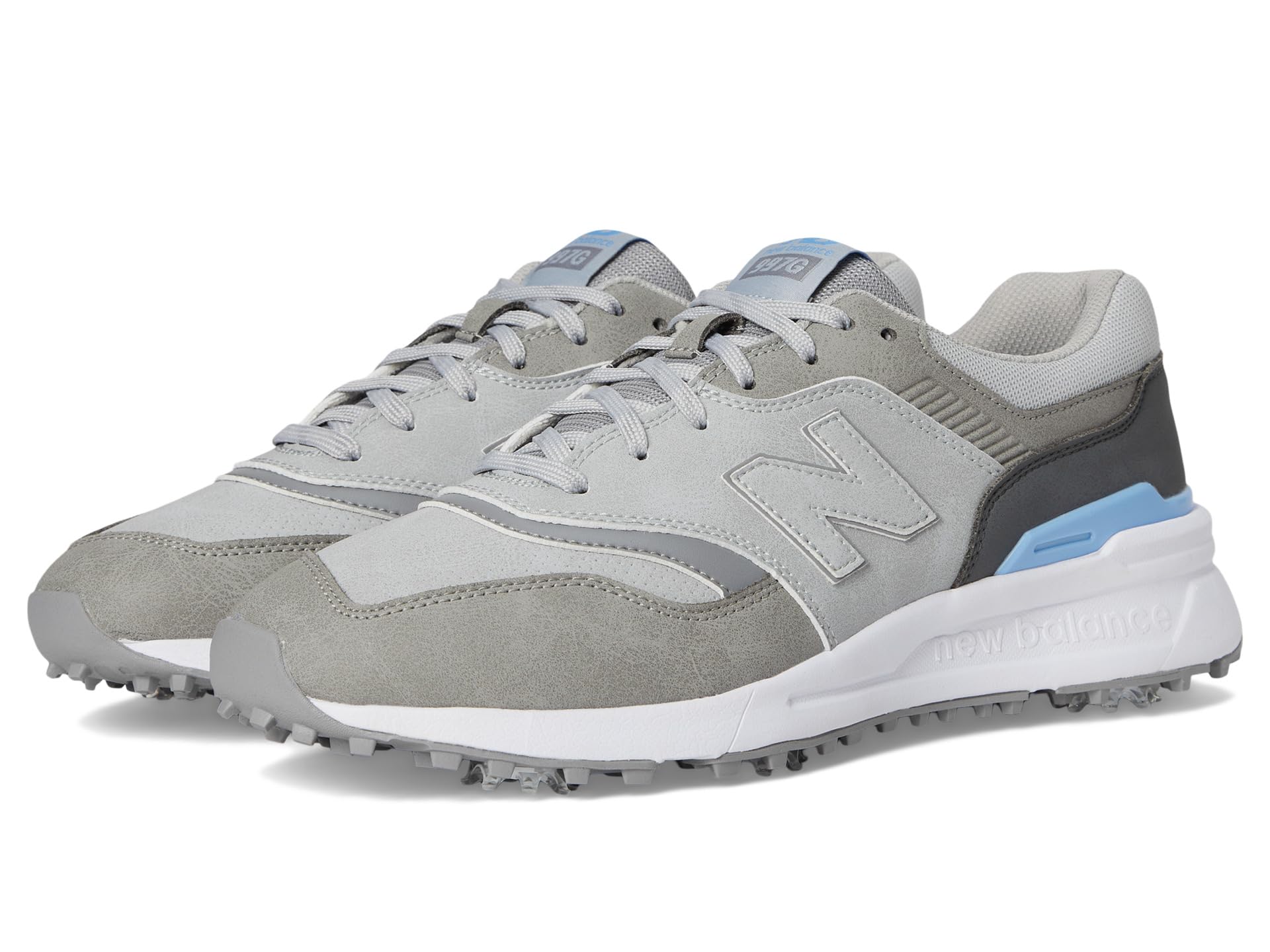 

Кроссовки New Balance Golf 997 Golf, цвет Grey/Blue