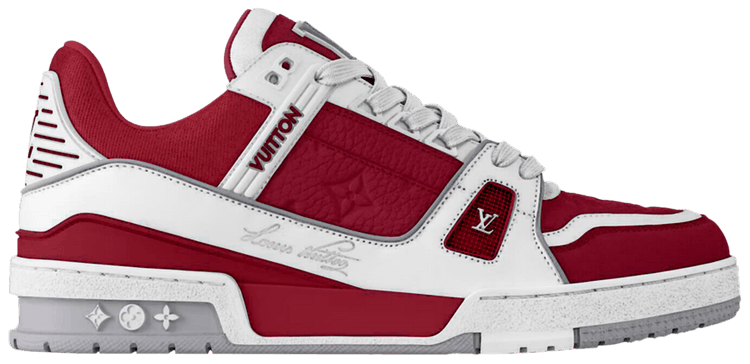 

Кроссовки Louis Vuitton Trainer 'Sari Red', красный