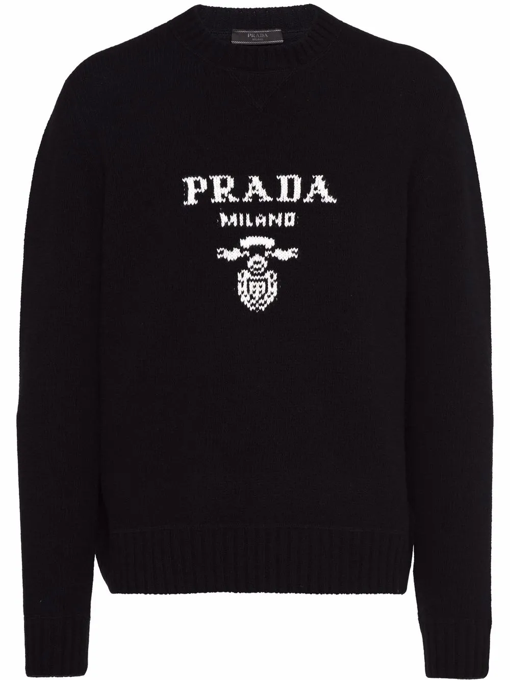

Джемпер с логотипом Prada, черный