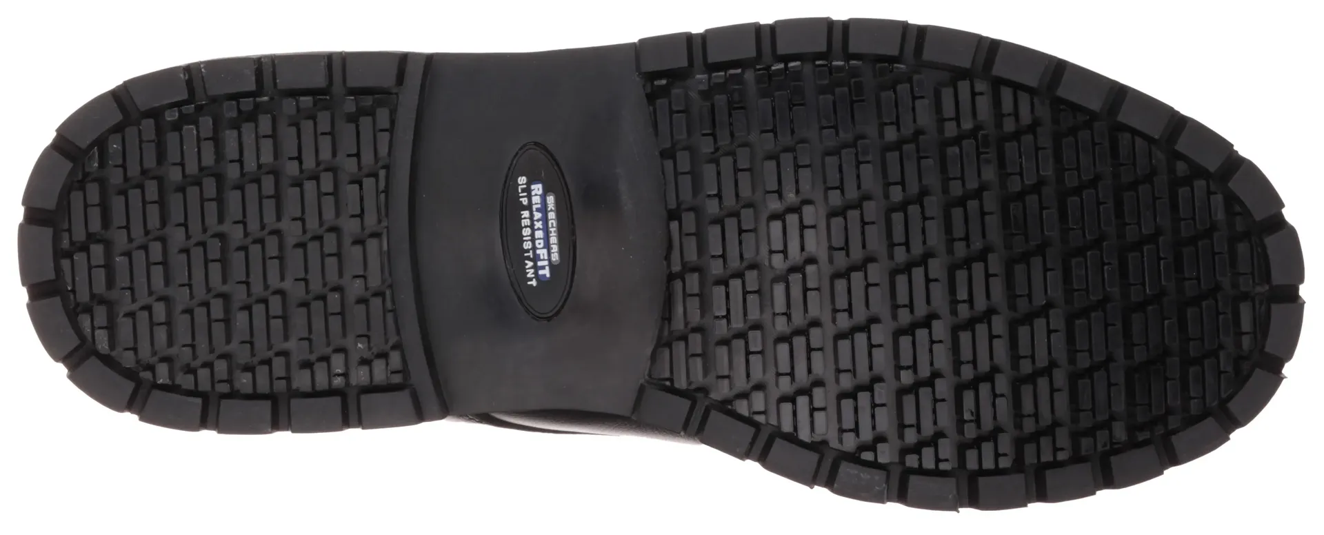 Рабочая обувь Skechers "Cottonwood-Elks SR Lace-up Shoes", обувь на шнуровке для общественного питания с удобной функцией пены с эффектом памяти, черный — фото 3