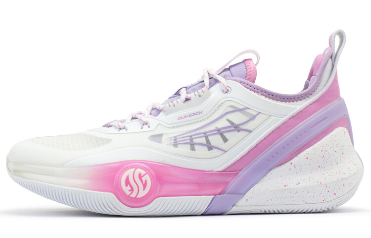 

Баскетбольные кроссовки AG3 Basketball Shoes Men Low-Top 361 Degree White/digital Lavender 361°