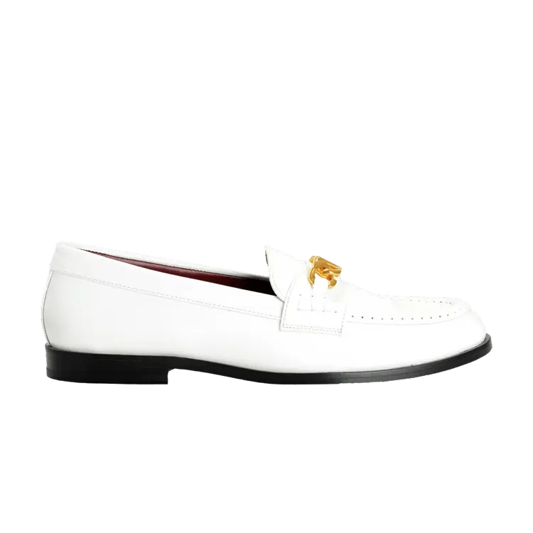 Лоферы Valentino Wmns V Logo Chain Loafer, White