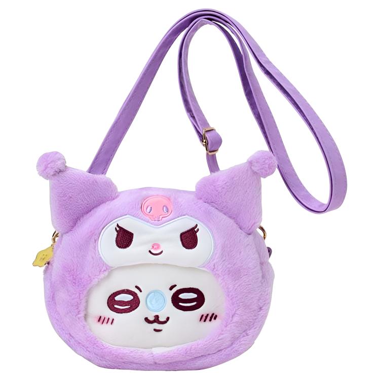 

Sanrio Полиэстеровая женская сумка через плечо фиолетовая, Purple