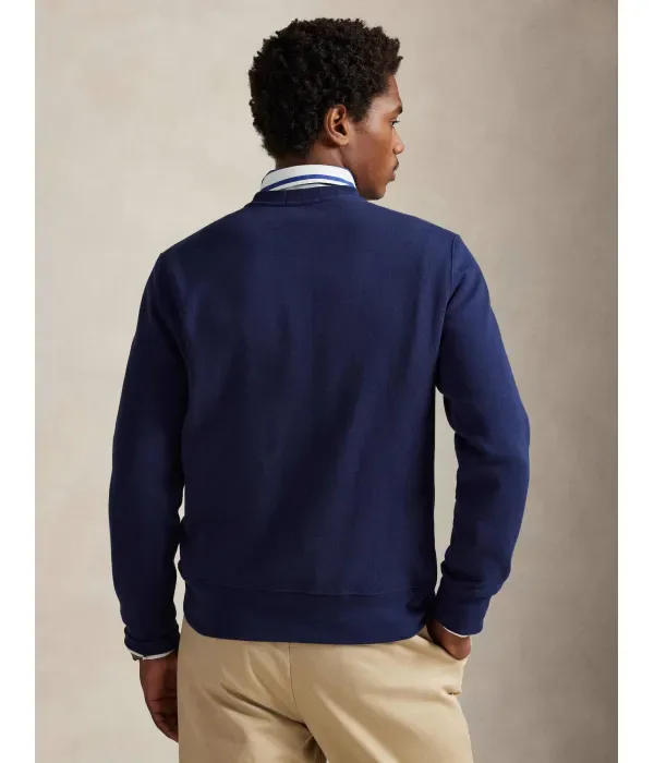 Толстовка straight fit Polo Ralph Lauren, темно-синий — фото 3