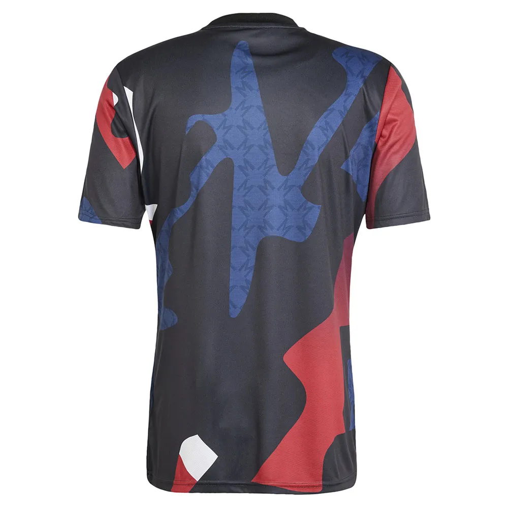 Футболка с коротким рукавом adidas Manchester United 24/25 pre match, разноцветный — фото 4