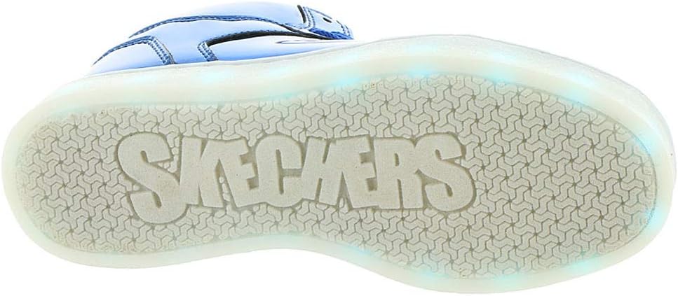 Кроссовки Skechers Kids Energy Lights Eliptic, Little Kid (4-8 Years) Royal — фото 3