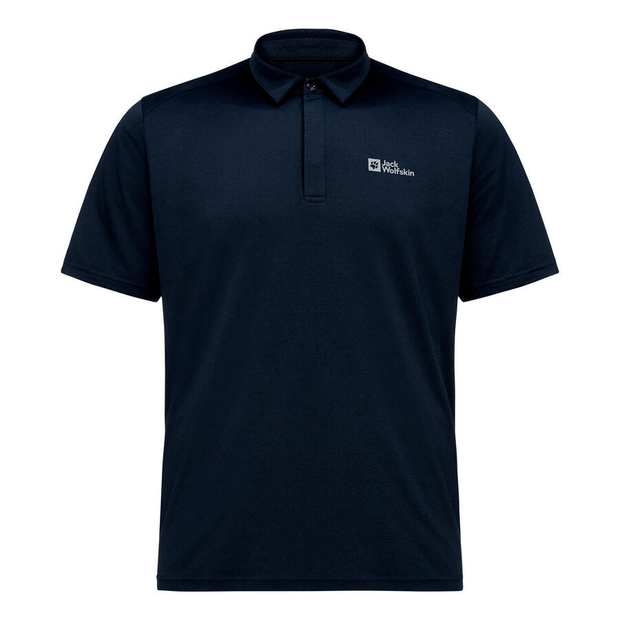 

JACK WOLFSKIN Рубашка поло функциональная, удобная, с защитой от запаха, для мужчин - Delgami Polo