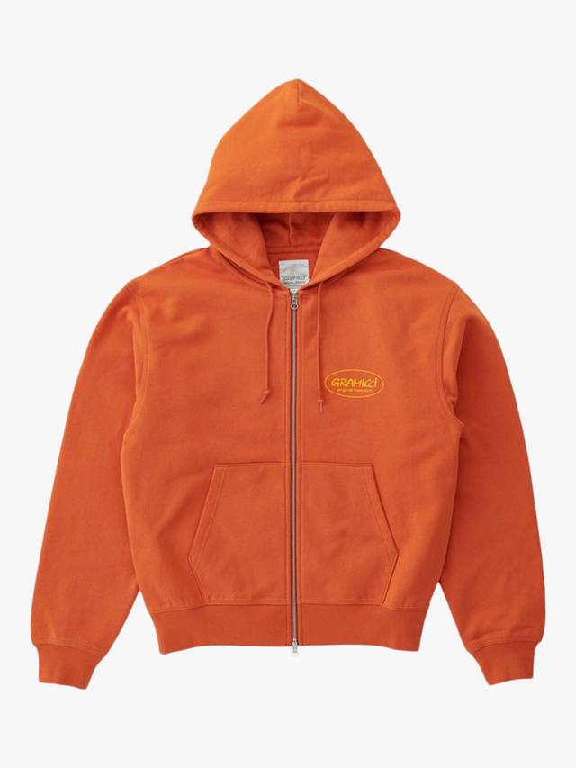 

Худи из хлопковой смеси на молнии Gramicci