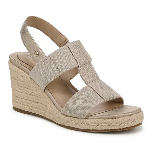 Женские эспадрильи на клиньях Tallulah Lifestride, цвет gold faux leather
