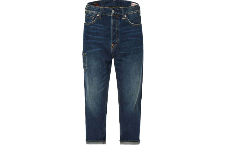 

Джинсы мужские деним синие Evisu, синий