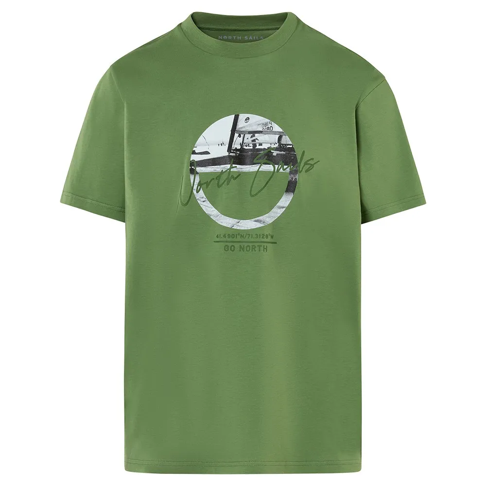 

Футболка North Sails Graphic, зеленый