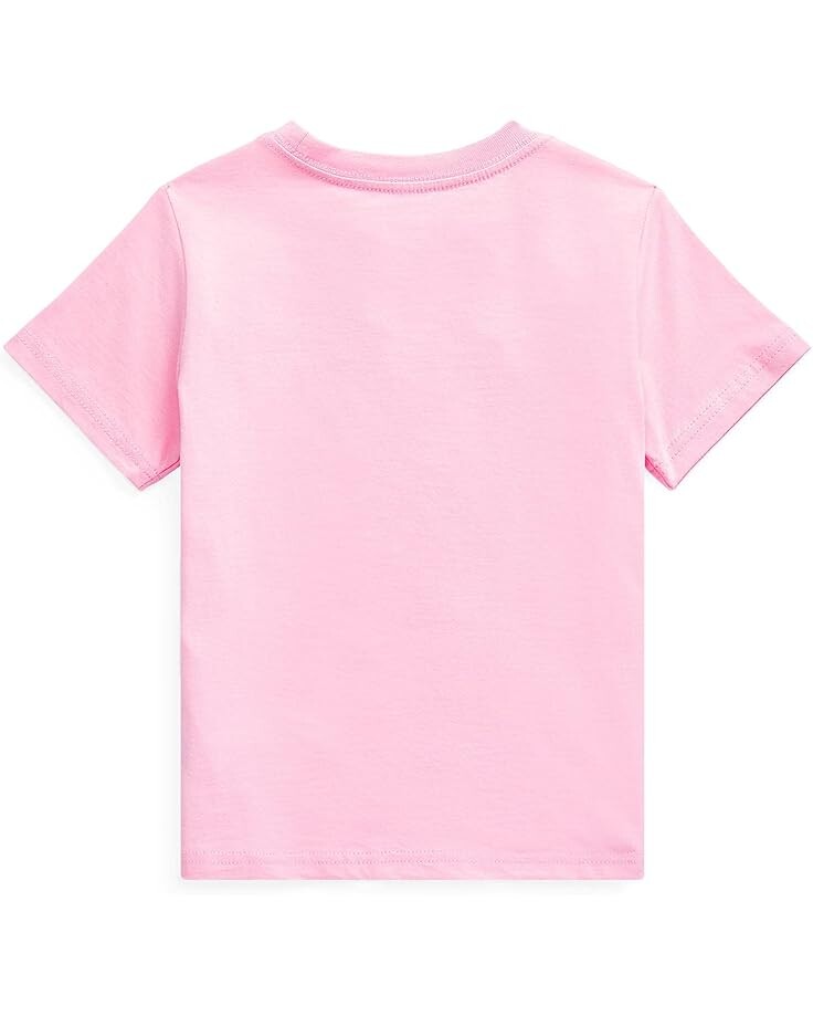 Толстовка Polo Ralph Lauren Kids Short Sleeve Jersey T-Shirt, цвет Carmel Pink — фото 2