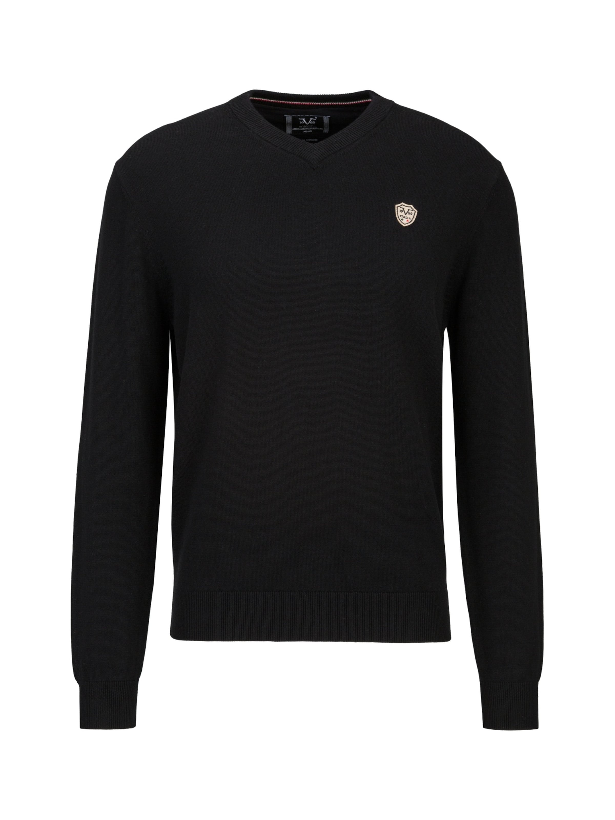 

19V69 ITALIA Свитер 'Gino' в черном цвете