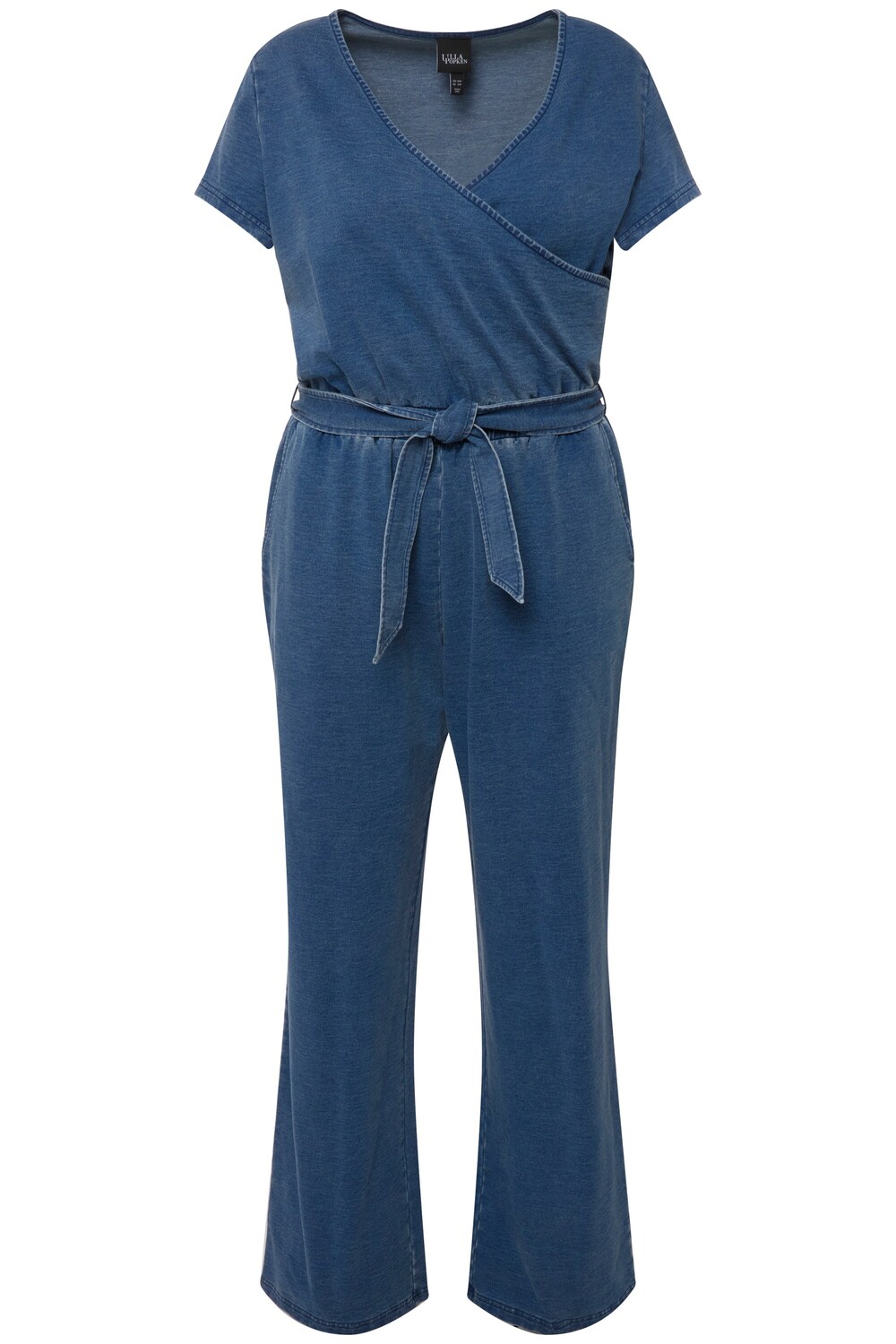 

Брюки Ulla Popken Culotte, цвет blue denim