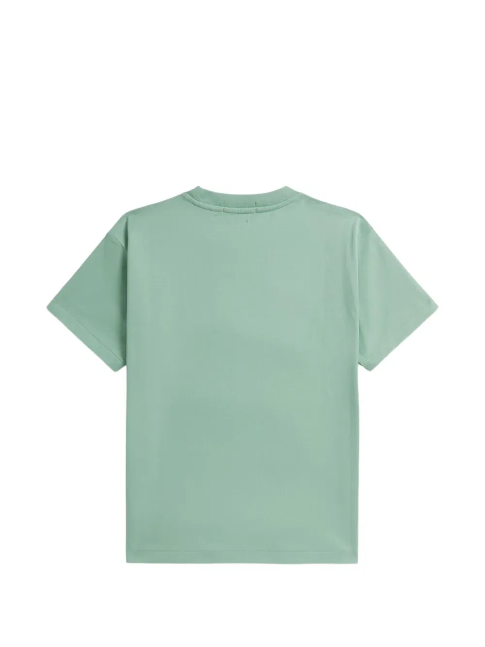 Хлопковая футболка с вышитым логотипом Polo Ralph Lauren Kids, зеленый — фото 2