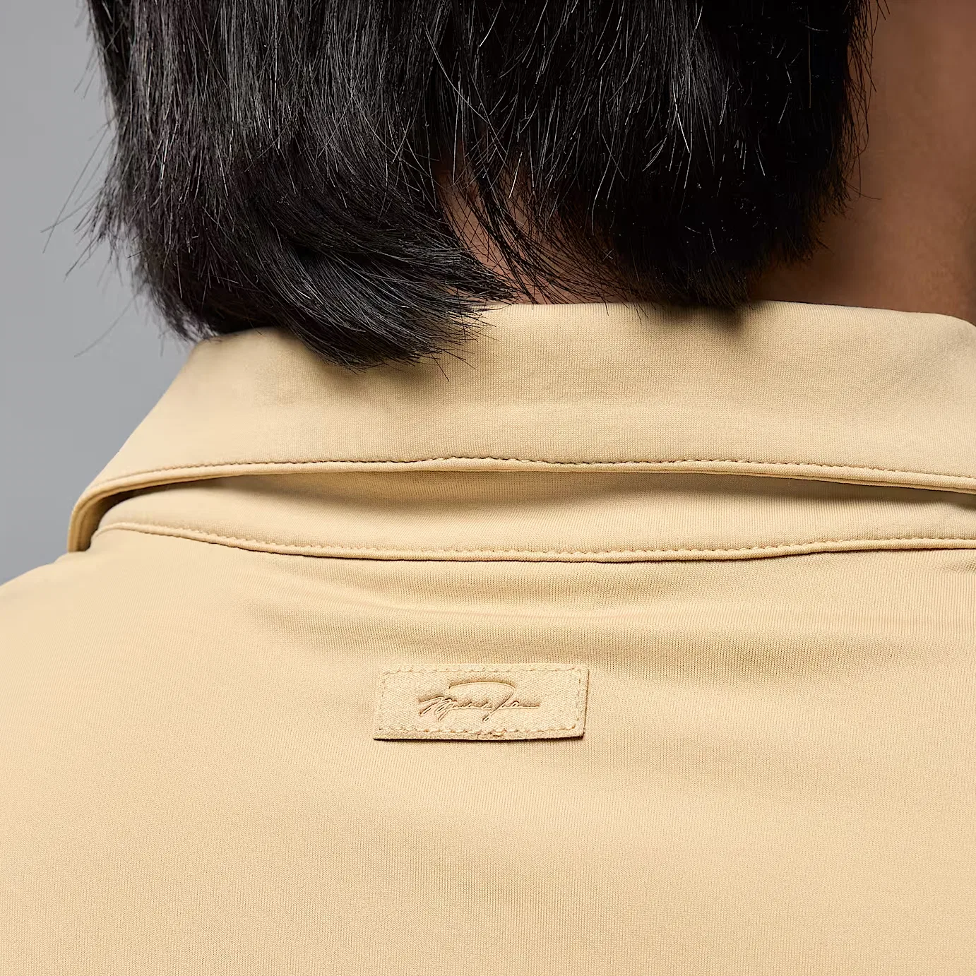 Поло для гольфа Jordan Beige Yellow — фото 4